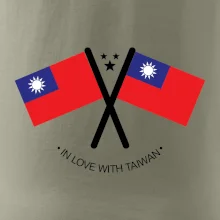 In love with Taiwan - vlajky