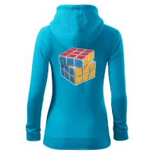 Rubikova kocka kreslená