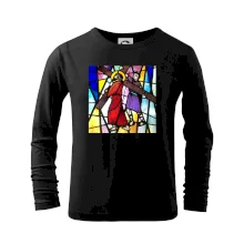 Vitráž - Ježiš a kríž