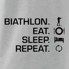 Biathlon Eat Sleep Repeat Biathlon Eat Sleep Repeat