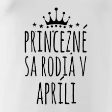 Princezné sa rodia v apríli