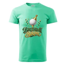 Narozeninové birdie s golfovým míčkem