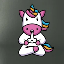 Yoga fučiaci jednorožec