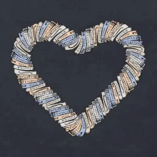 Srdce z kníh Srdce z kníh