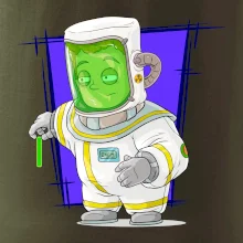 Vesmírny vojak tmavo modrý