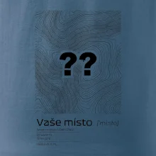 Vaše miesto - vrstevnice v obdĺžniku