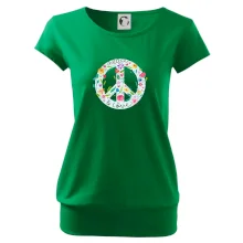 Peace and love symbol