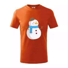 Snehuliak so šálom Snehuliak so šálom