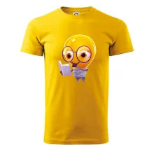 Žiarovka premýšľa nad knihou