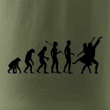 Evolúcia tanec - tancujúca dvojica