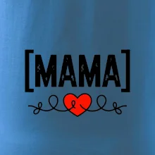 Nápis mama a srdce