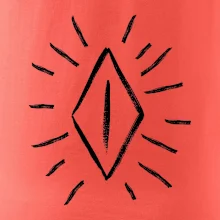 Dámske prirodzenie zarastené