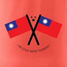 In love with Taiwan - vlajky