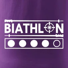 Biathlon terč a hůlky