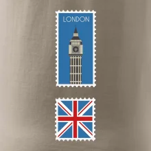 Londýn známka farebná