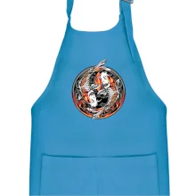 Yin & Yang Koi kapor - oranžový Yin & Yang Koi kapor - oranžový