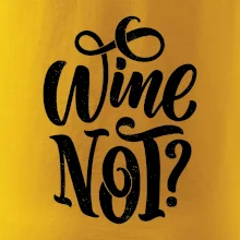 Wine not - čierna