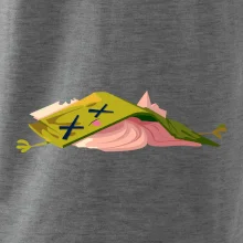 Kreslená kniha unavená