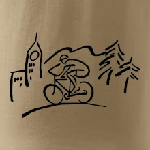 Cyklista na výlete