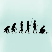 Evolúcia hubár muž