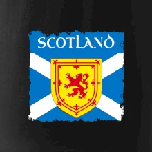 Škótska vlajka s erbom leva