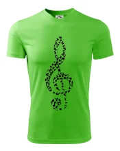 Husľový kľúč z nôt