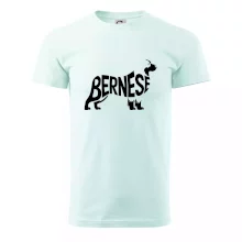 Bernese Mountain Dog nápis v tele