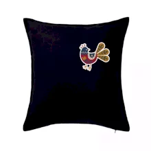 Folklór na prsníku sliepky