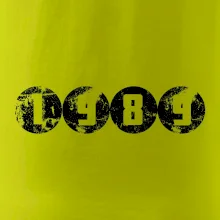 Ročník číslica guľatá