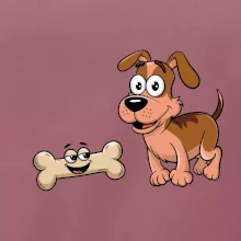 Parové tričko - Pes a kosť