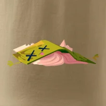 Kreslená kniha unavená