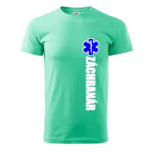 Nápis Záchranár + hviezda