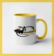 Bagrista v kruhu - vlastný nápis