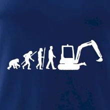 Evolúcia bager malý Evolúcia bager malý