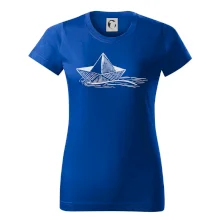 Letná romantika - papierová loďka