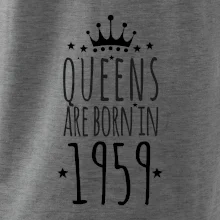 Queens are born in 1959