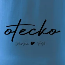 Otecko - tričko s menami deti Otecko - tričko s menami deti