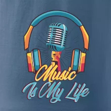 Music is my life slúchadlá