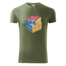 Rubikova kocka kreslená