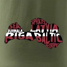 Mapy - názvy miest - Lotyšsko