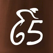 Cyklista oslavuje šesťdesiatpäťku (65)