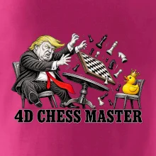 Donald Trump prohrává šachy s kachnou