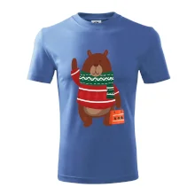 Medveď s darčekom