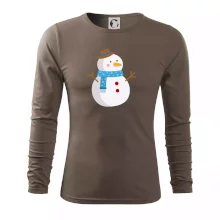 Snehuliak so šálom Snehuliak so šálom