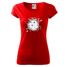 Florbal lopta v triku Florbal lopta v triku