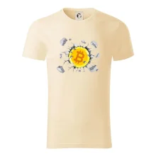 Bitcoin v tričku Bitcoin v tričku