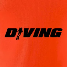 Diving nápis potápač
