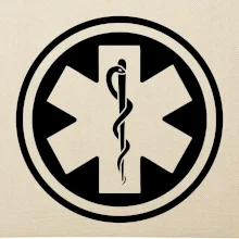 Rescue logo samostatné guľaté