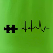 EKG puzzle rozpojené