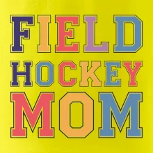 Field hockey mom - športové písmo